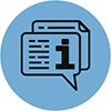 Information management and use icon