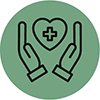 Organisational wellbeing icon