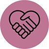 Relationship management icon