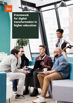 Framework for digital transformation in higher education cover