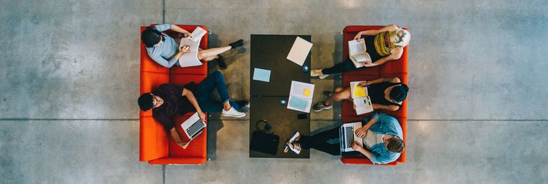 Creative Commons attribution information Aerial view of university students ©Jacob Ammentorp Lund via iStock All rights reserved