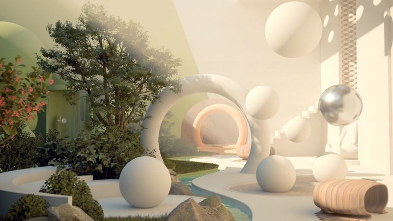 'Lente' a Georgia Tucker installation.