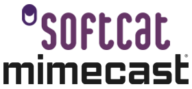 Softcat and Mimecast logos