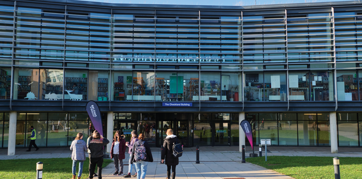 Exterior of the University of Brighton